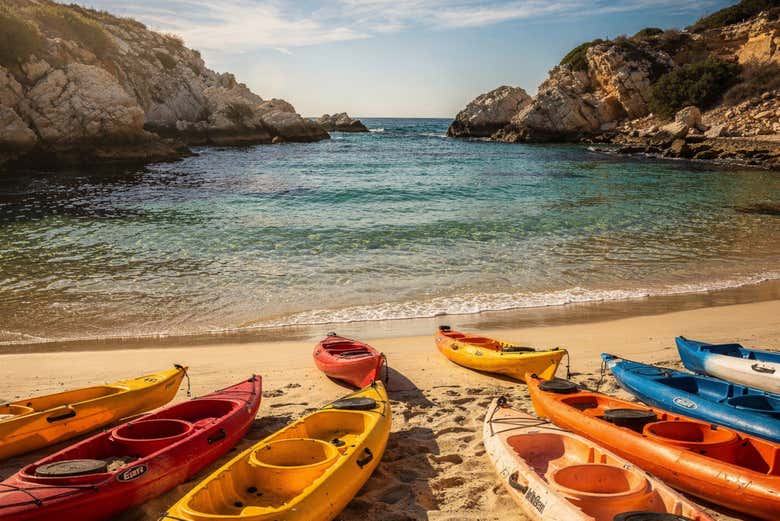 Tour en kayak por el Mar Menor