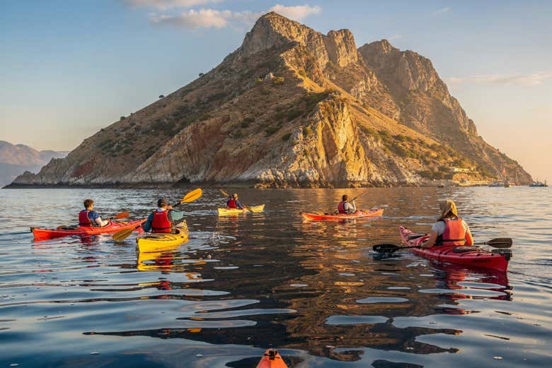 Tour en kayak por el Mar Menor