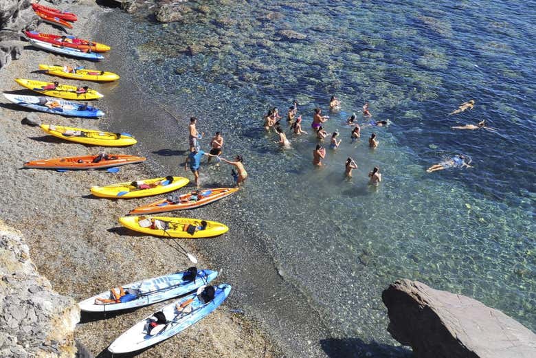 Kayak y snorkel en Cabo de Palos