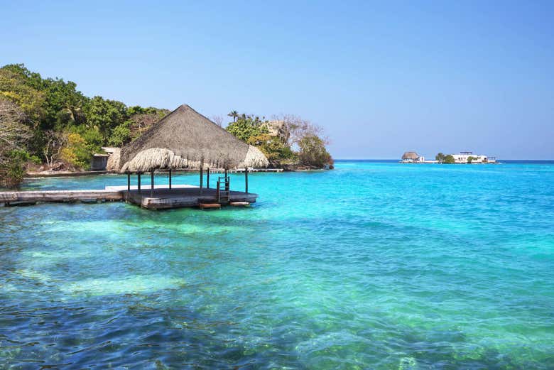 Transporte a las islas del Rosario y Playa Tranquila en lancha