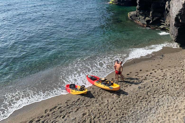 Tour en kayak por Calblanque