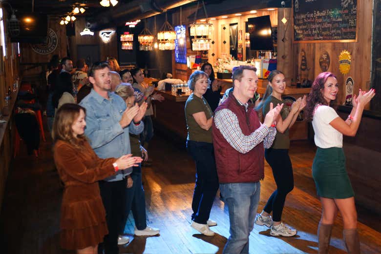 Clase de line dance en Nashville