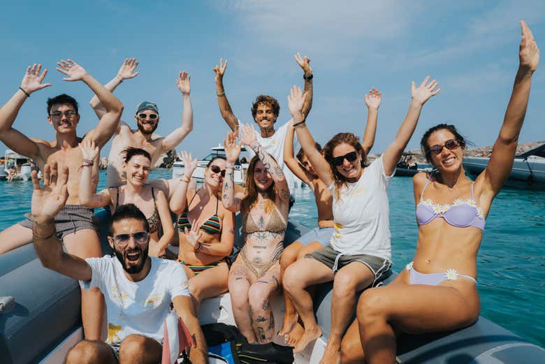 Snorkel en la isla de Caprera y en la playa Testa del Polpo