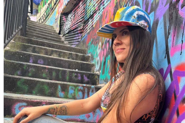 Taller de personalización de ropa en la Comuna 13
