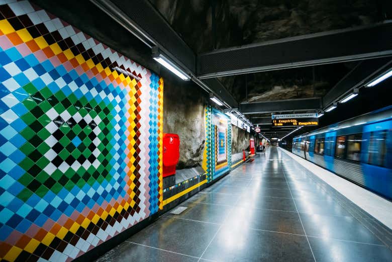 Free tour por el metro de Estocolmo