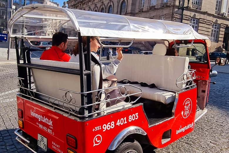 Tour en tuk tuk por Oporto
