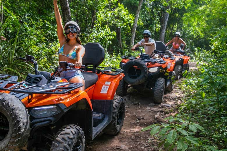 Tour en quad por la selva maya + Visita a la zona arqueológica de Tulum - Galería 1