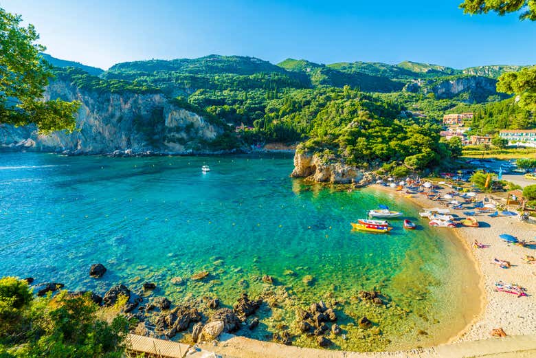 Excursión a la playa de Paleokastritsa para cruceros