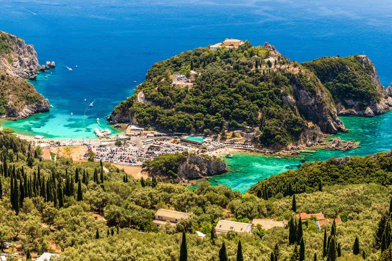 Excursión a la playa de Paleokastritsa para cruceros