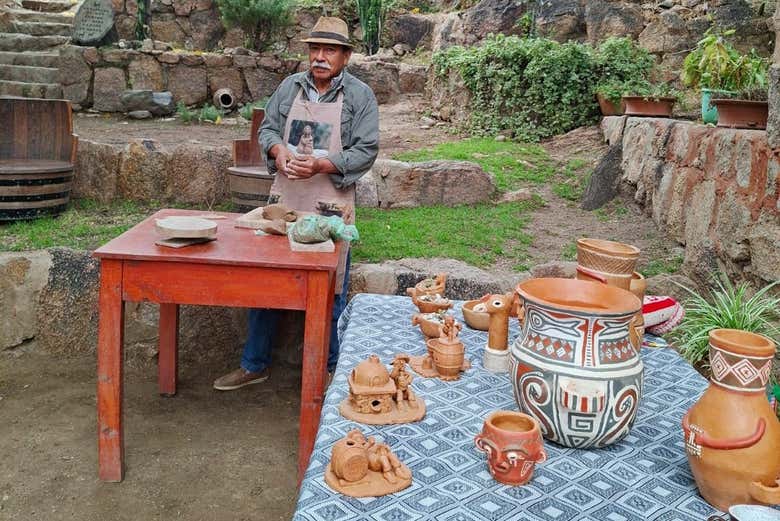 Taller de cerámica en Cafayate