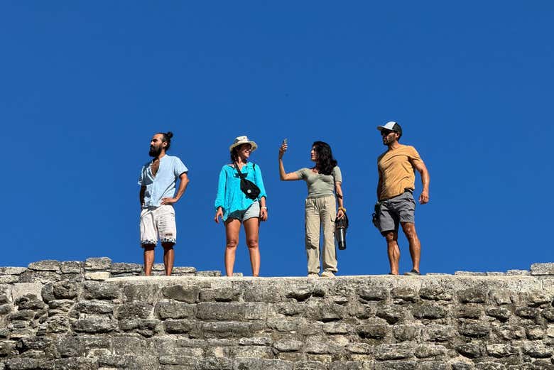 Excursión a la zona arqueológica de Ichkabal