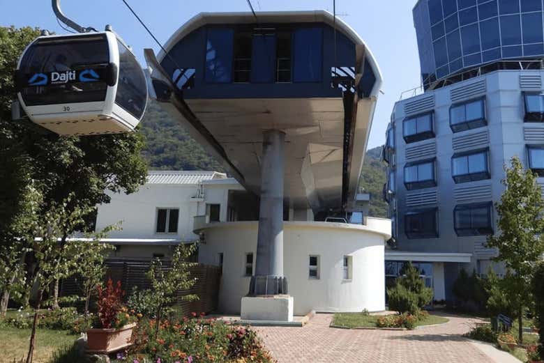 Entrada al teleférico del monte Dajti + Traslado desde el hotel