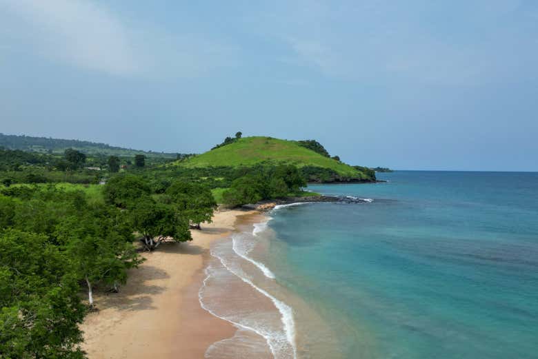 Excursión a Roça Agostinho Neto, Praia dos Tamarindos y Lagoa Azul