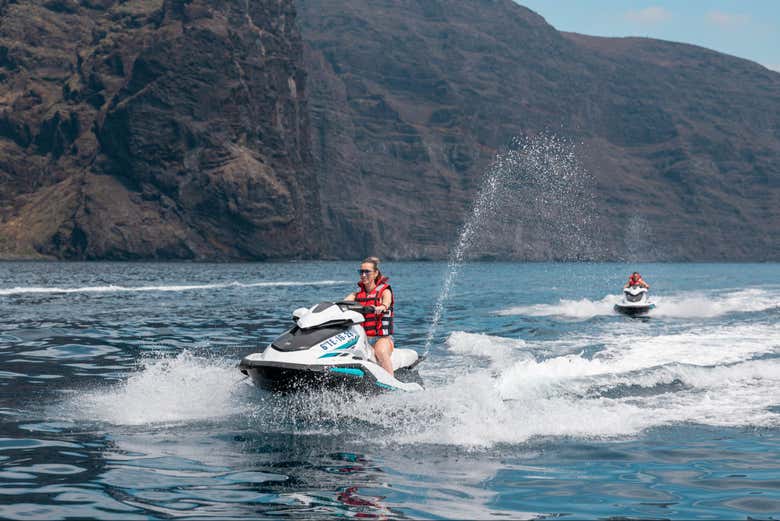 Tour en moto de agua por Los Gigantes