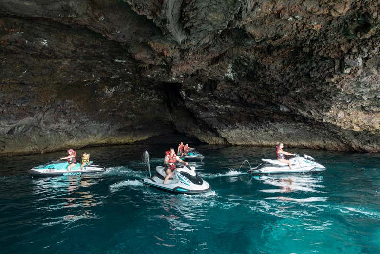 Tour en moto de agua por Los Gigantes