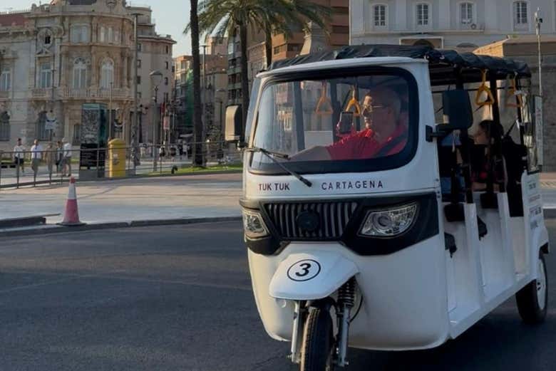 Tour en tuk tuk por Cartagena