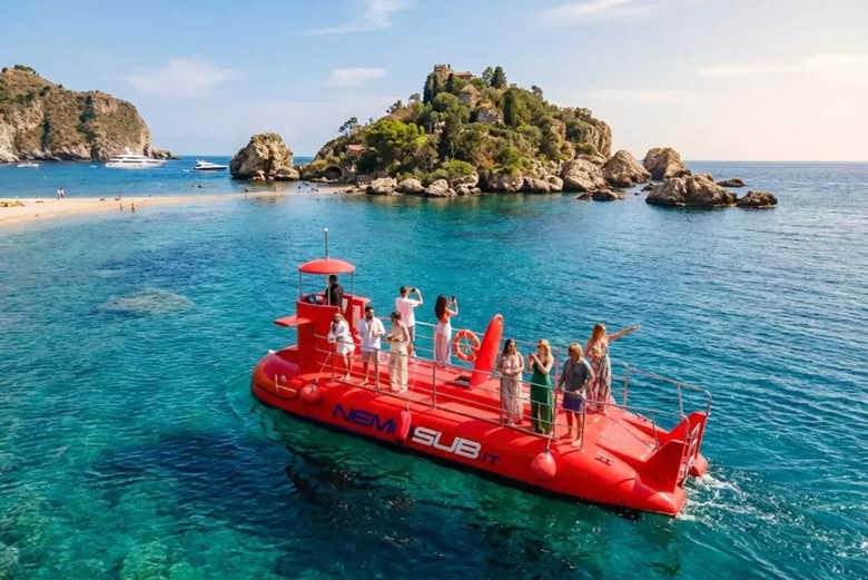 Paseo en semisubmarino por Taormina