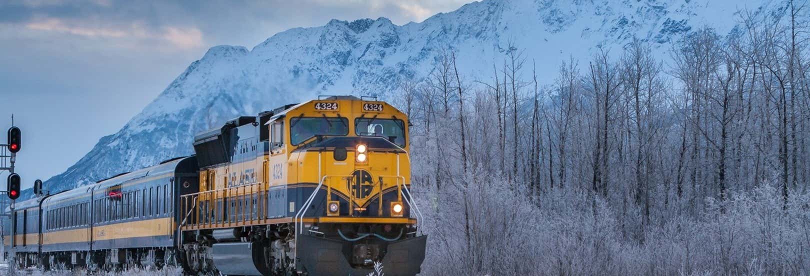 Aurora Winter Train, el tren entre Anchorage y Fairbanks