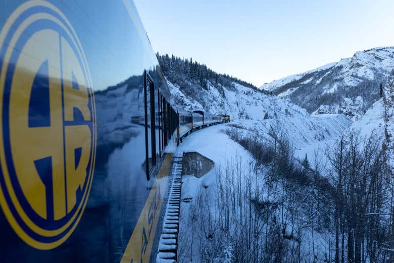 Aurora Winter Train, el tren entre Anchorage y Fairbanks