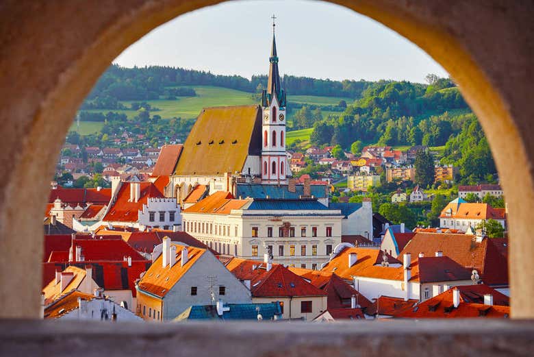 Excursión a Český Krumlov y el castillo de Hluboká
