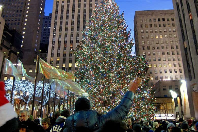 Tour de las luces de Navidad de Nueva York en autobús