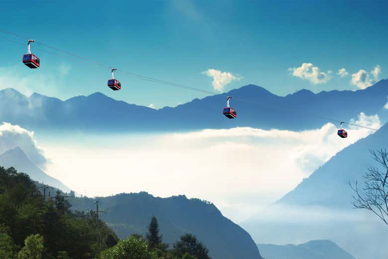Teleférico a la montaña Fansipan