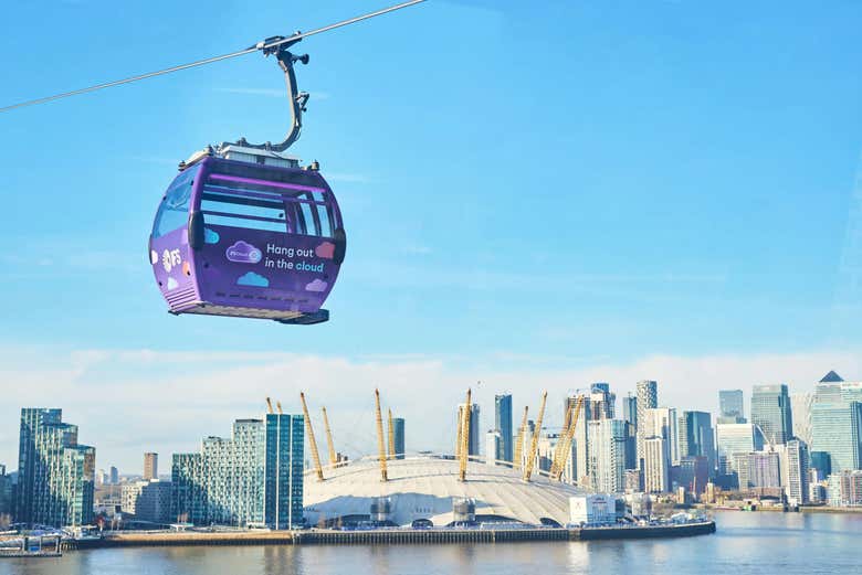 Entradas para el teleférico de Londres