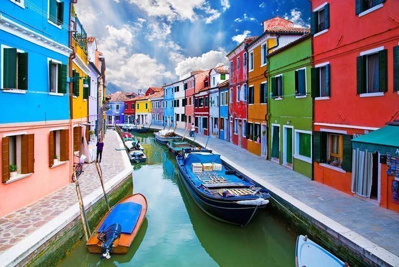 Excursión a Burano, Murano y Torcello por libre