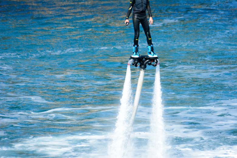 Flyboard en Roatán