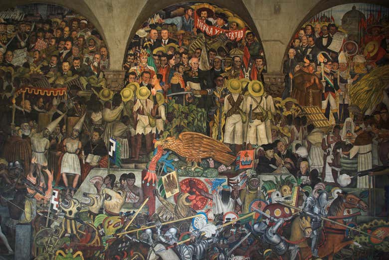 Tour de los murales de Ciudad de México