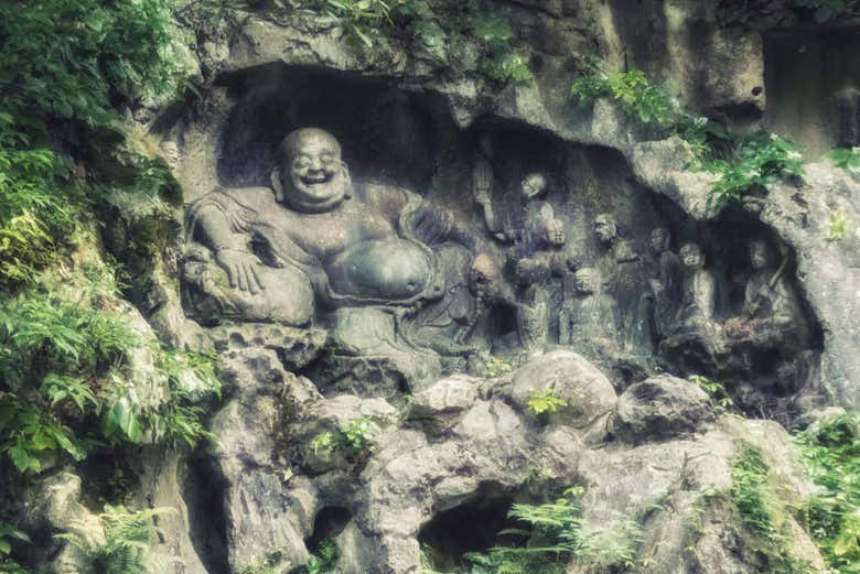 Excursión privada al templo de LingYin y Lago del Oeste