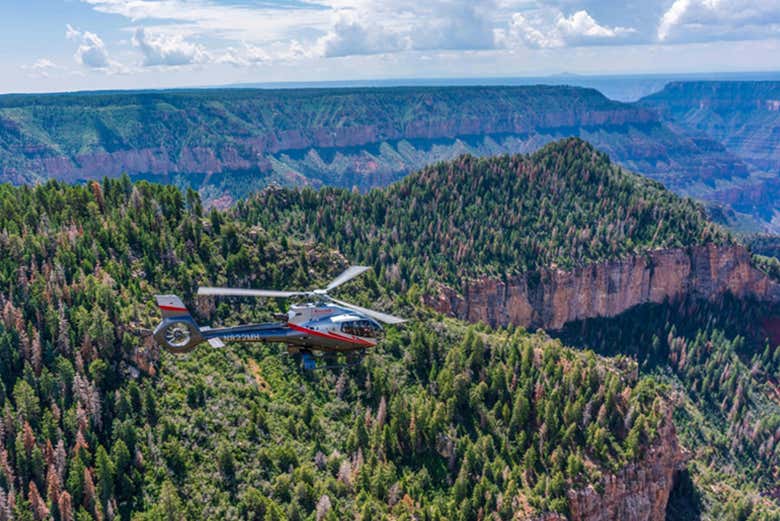 Paseo en helicóptero por el Gran Cañón