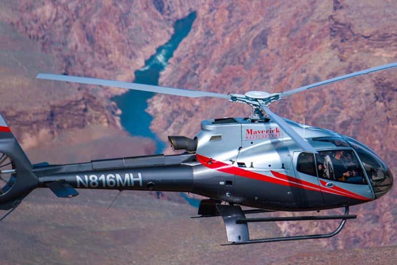 Paseo en helicóptero por el Gran Cañón