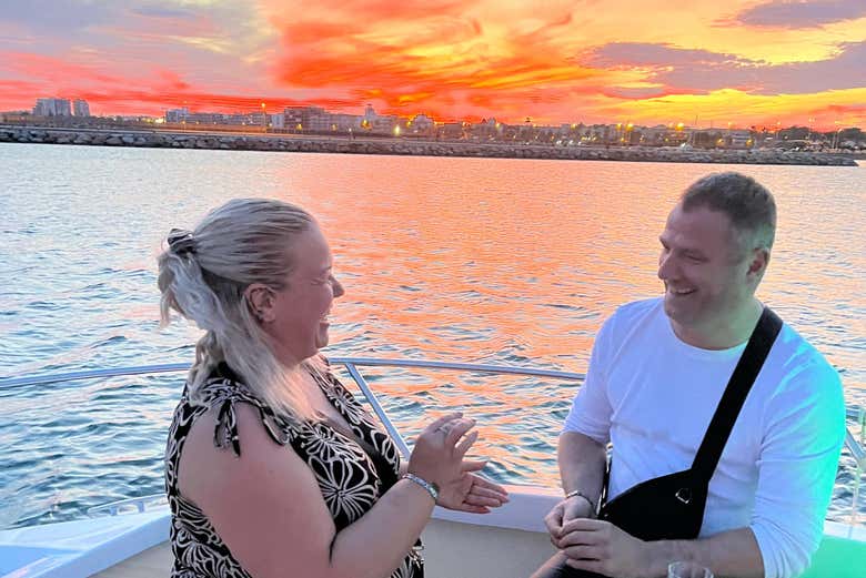 Paseo en barco por la bahía de Torrevieja