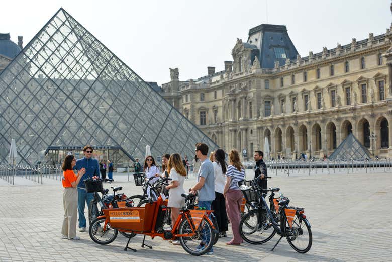 Tour en bicicleta por París