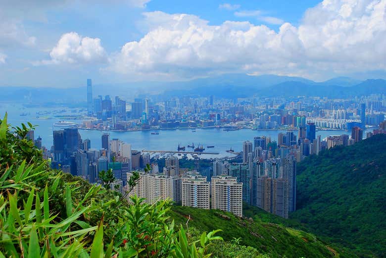 Tren MTR Express al aeropuerto de Hong Kong