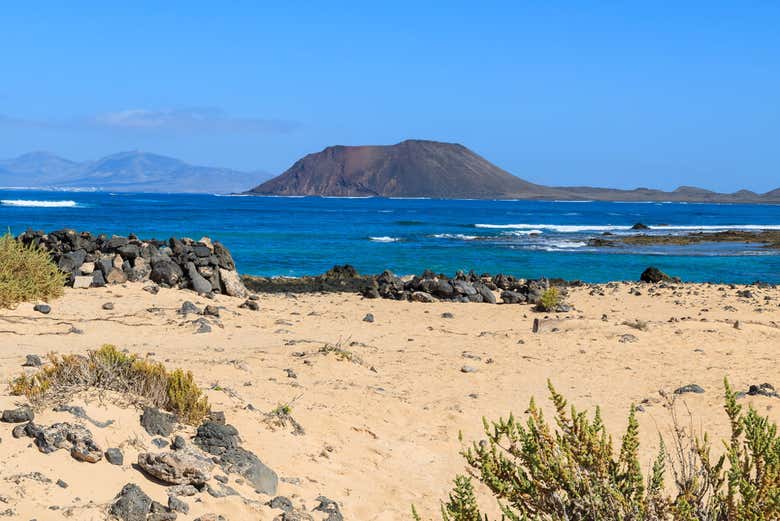 Excursión a la isla de Lobos en catamarán