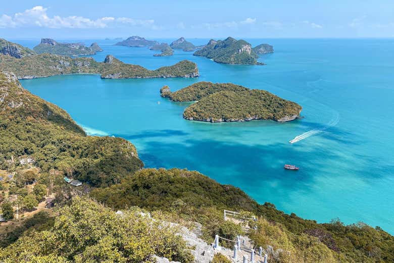 Excursión a Ang Thong en barco