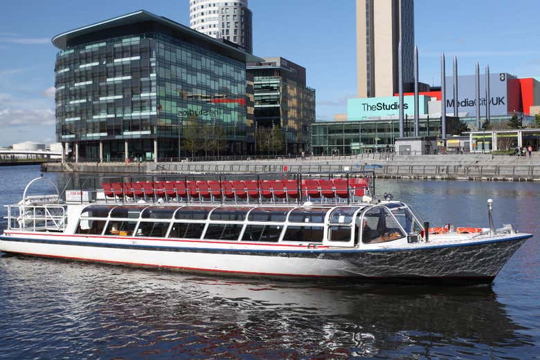 Paseo en barco por Mánchester