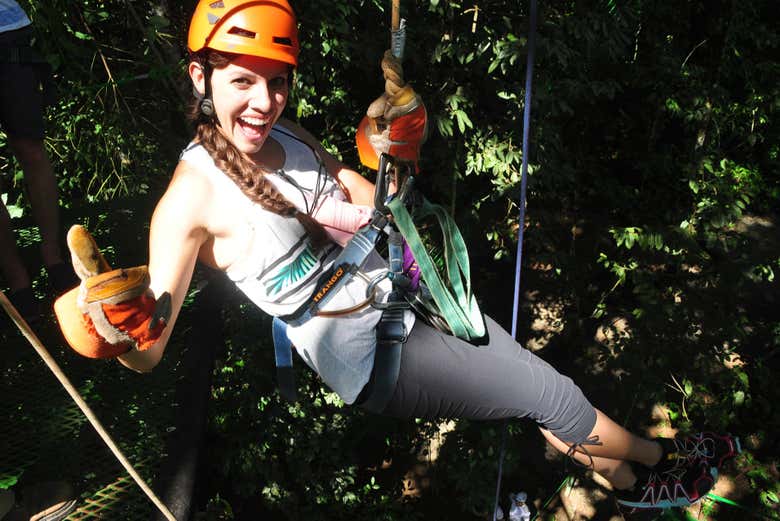 Tirolina sobre la selva tropical - Galería 1