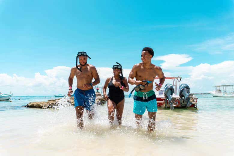 Excursión a la bahía de Akumal + Cenote Jaguar