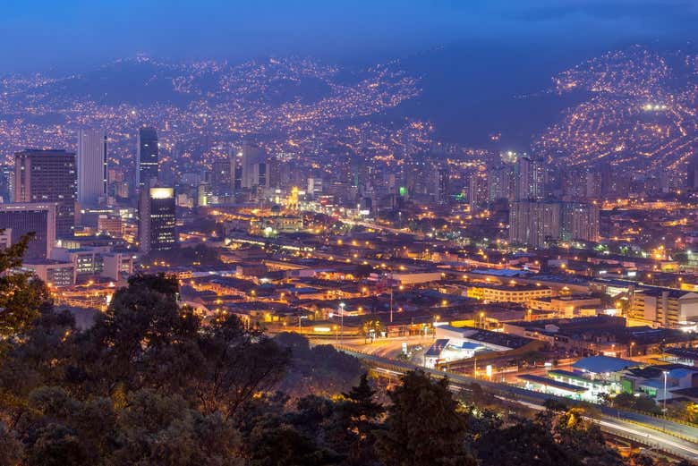 Tour nocturno por Medellín