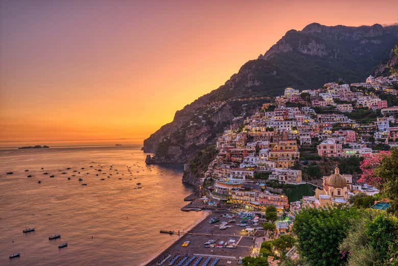 Excursión nocturna a Positano