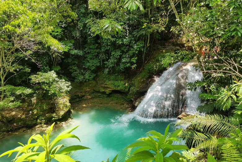 Cascadas del río Dunn y Agujero Azul