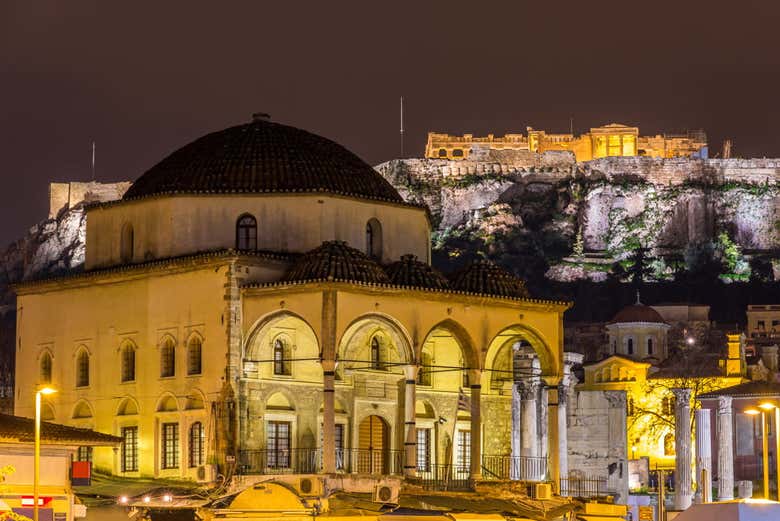 Tour nocturno por Plaka y Monastiraki