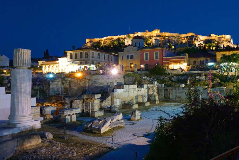 Tour nocturno por Plaka y Monastiraki
