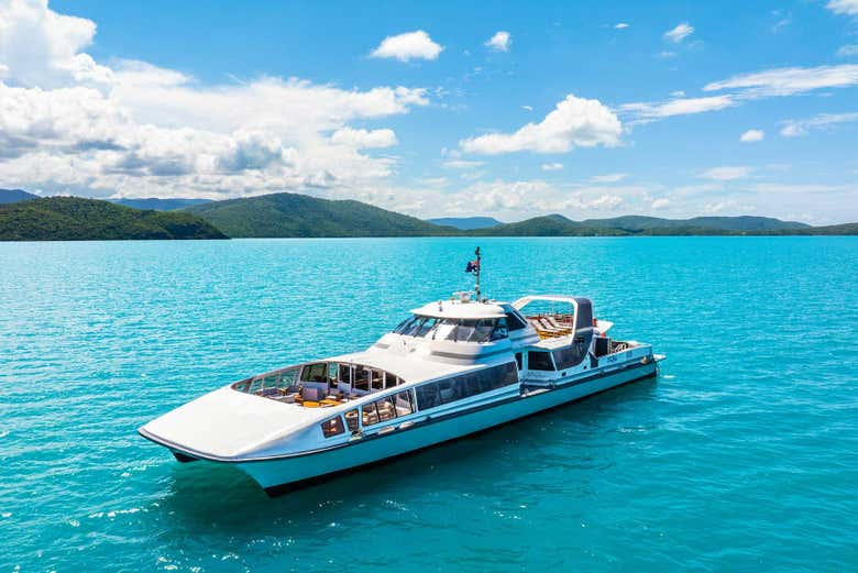 Excursión a las islas Whitsundays en barco
