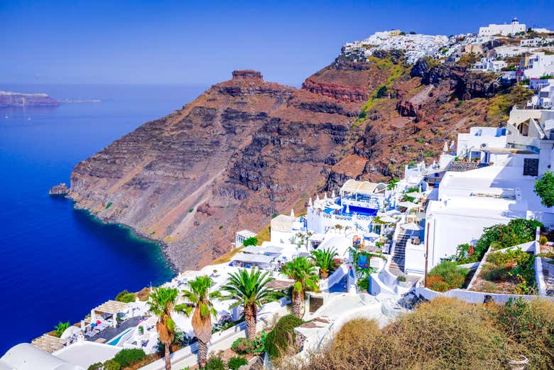 Tour por Oia y Fira para cruceros