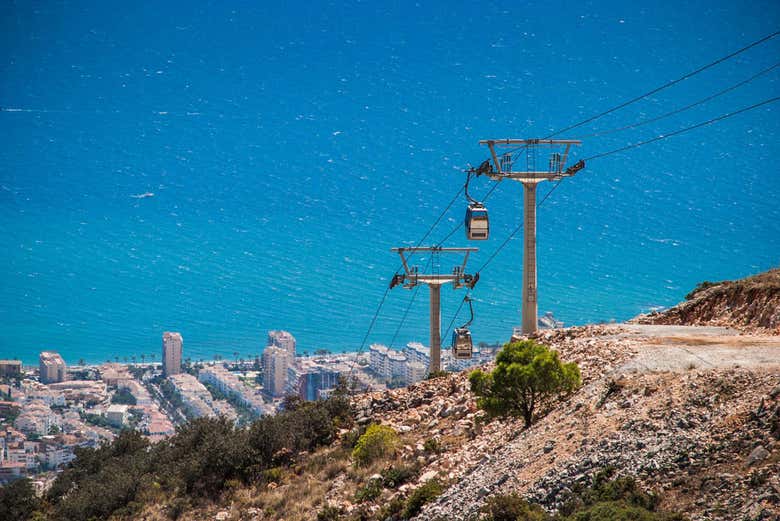Entrada para el teleférico de Benalmádena