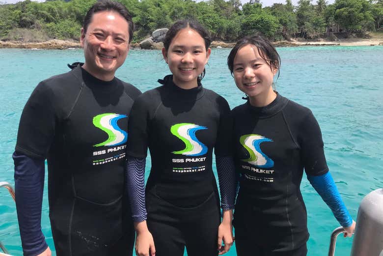 Buceo en la isla de Racha Yai
